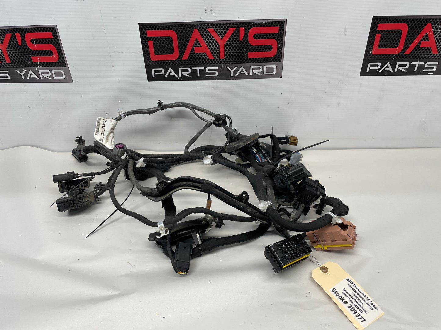 2017 Chevy SS Sedan Fire Wall Front Chassis Engine Bay Wire Wiring Harness OEM - Day's Parts Yard