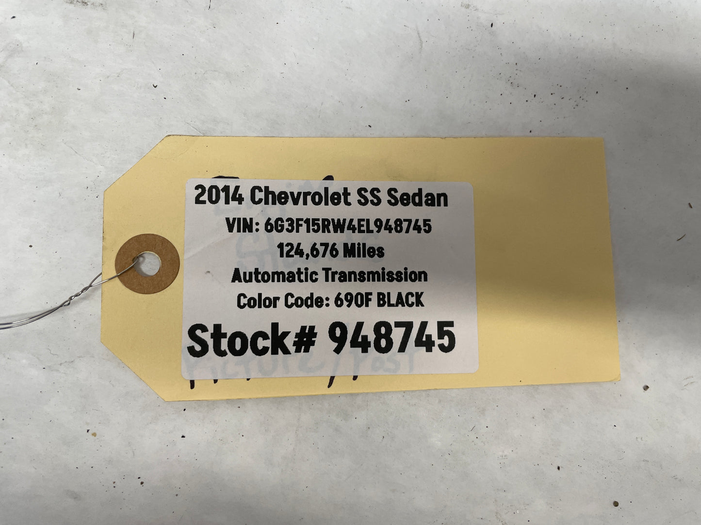 2014 Chevy SS Sedan RH & LH Engine Motor Mounts Stands Brackets OEM