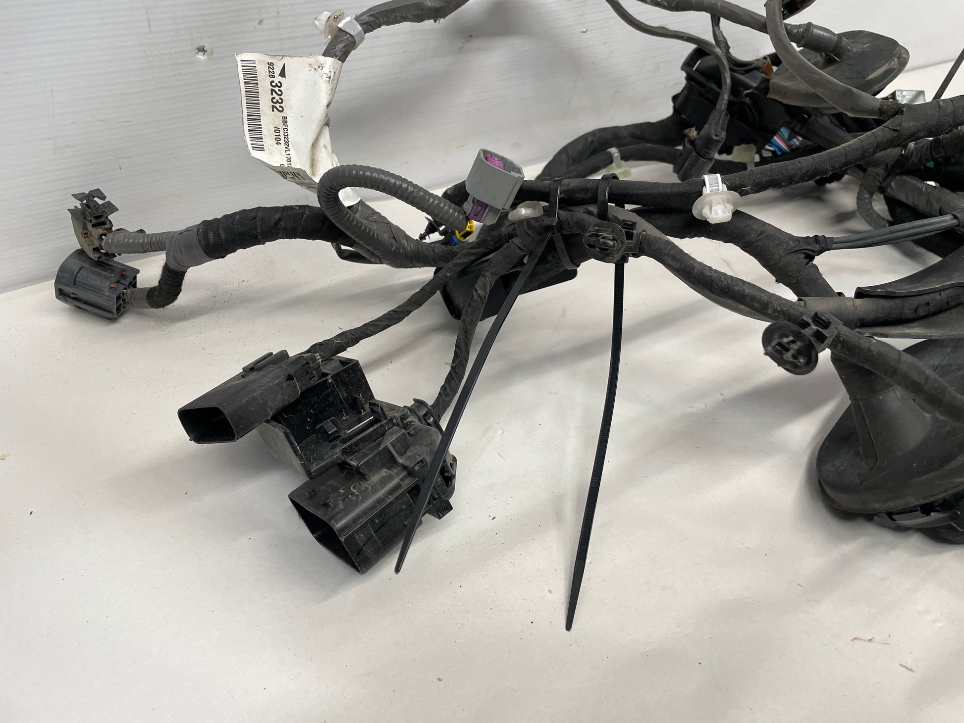 2017 Chevy SS Sedan Fire Wall Front Chassis Engine Bay Wire Wiring Harness OEM - Day's Parts Yard