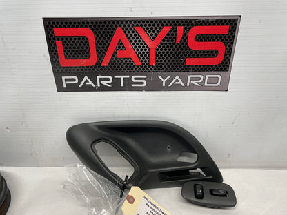 1999 Chevy Camaro Z28 RH Passenger Interior Door Handle Bezel Gray Grey OEM - Day's Parts Yard