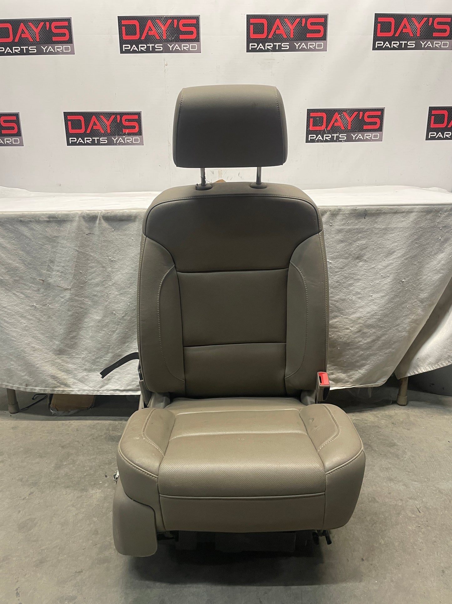 2018 GMC Sierra K1500 SLT Seat Front RH Passenger Coca Dune OEM