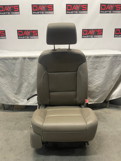 2018 GMC Sierra K1500 SLT Seat Front RH Passenger Coca Dune OEM