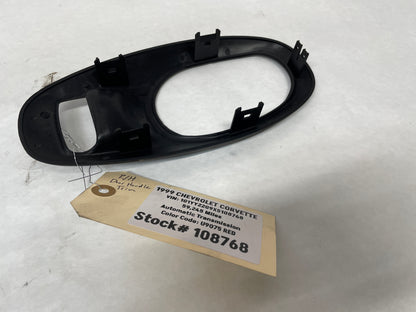 1999 Chevy C5 Corvette RH Passenger Inner Interior Door Handle Trim Bezel Frame OEM - Day's Parts Yard