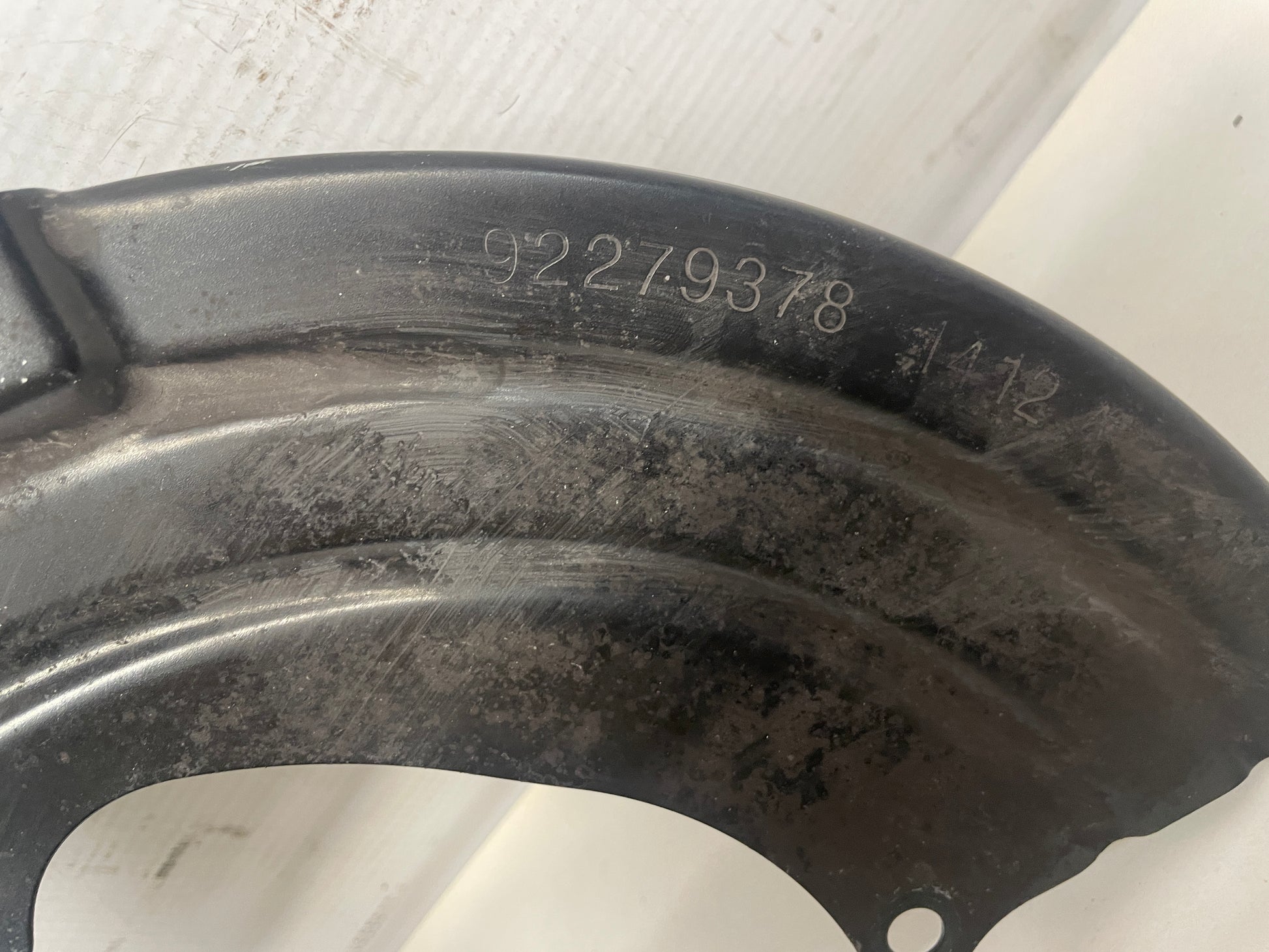2016 Chevy SS Sedan RH Passenger Front Spindle Brake Dust Shield OEM - Day's Parts Yard