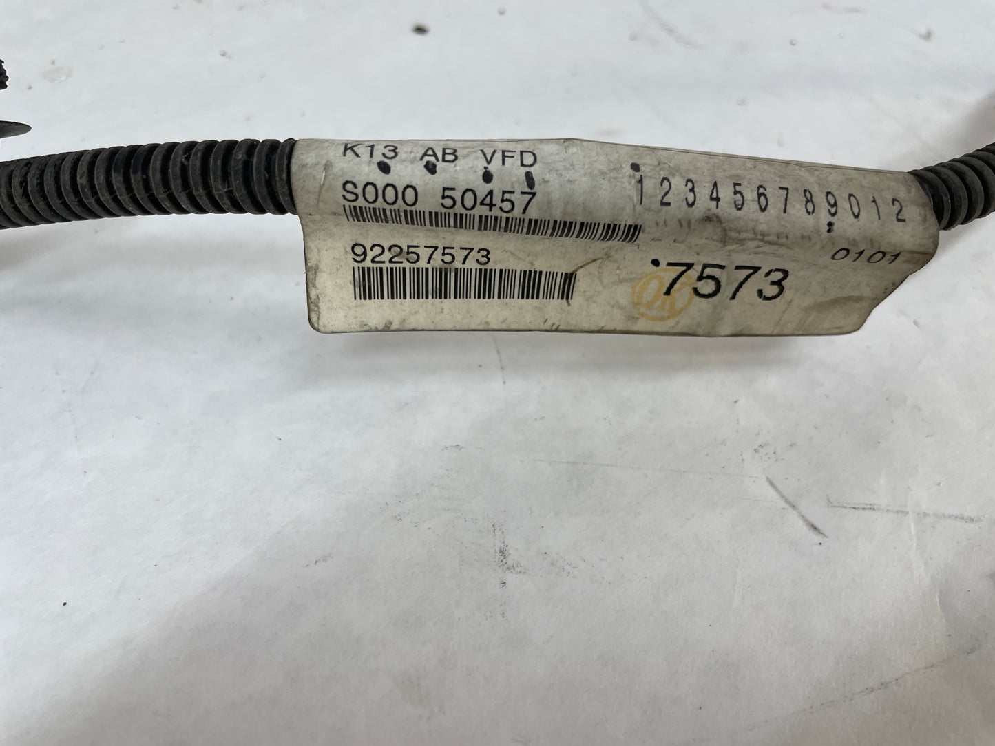 2013 Chevy Caprice PPV Rear Suspension Cradle Subframe Wire Wiring Harness OEM