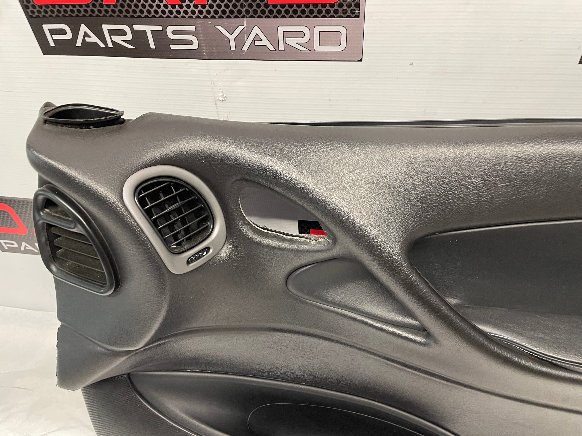 2005 Pontiac GTO RH Passenger Interior Door Panel Trim Black OEM - Day's Parts Yard