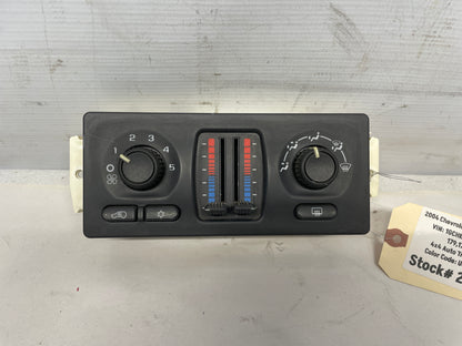 2004 Chevy Silverado  Climate Control W/ Rear Defrost OEM - Day's Parts Yard