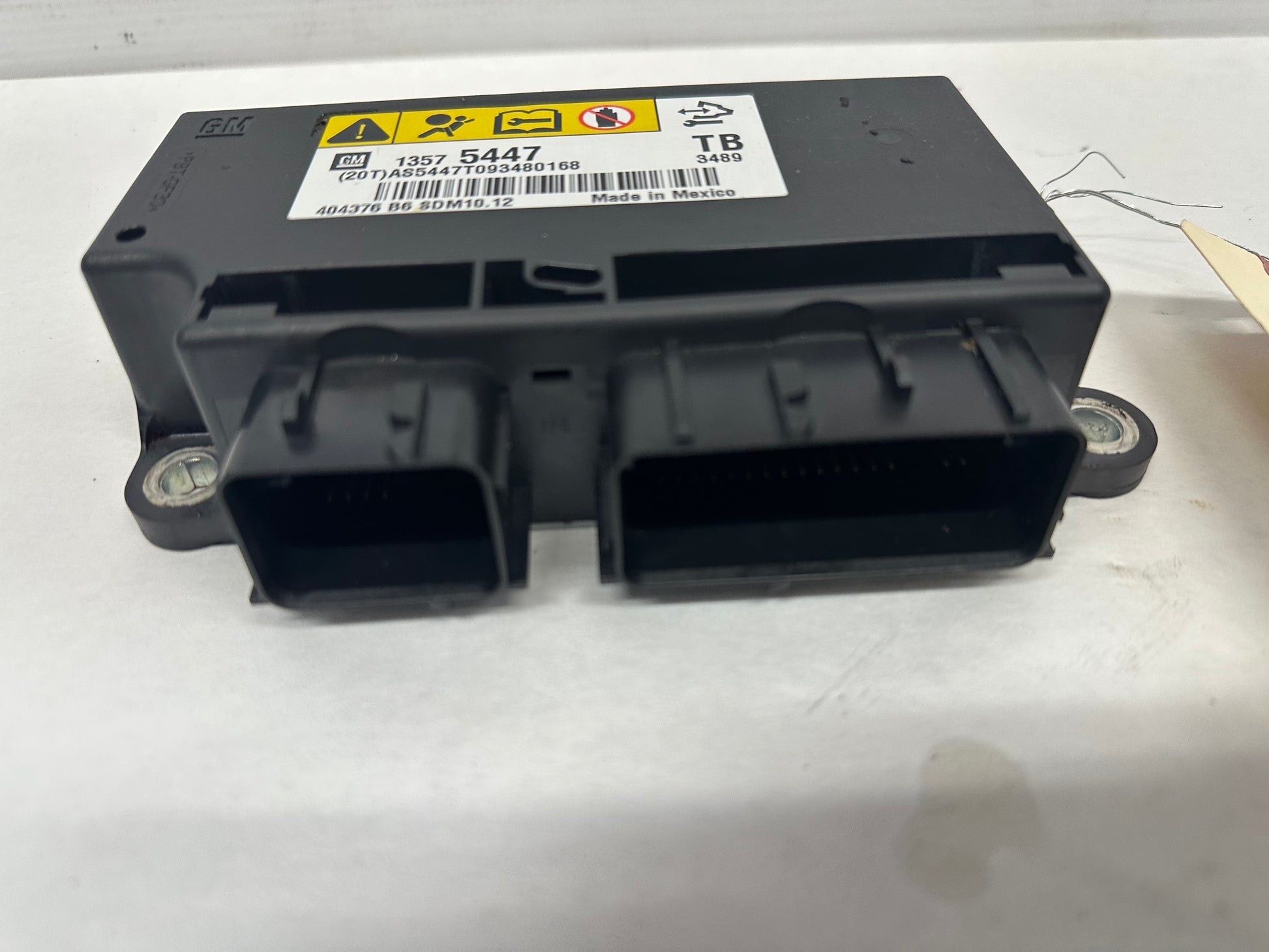 2010 Chevy Camaro SS Airbag Air Bag Control Module OEM - Day's Parts Yard