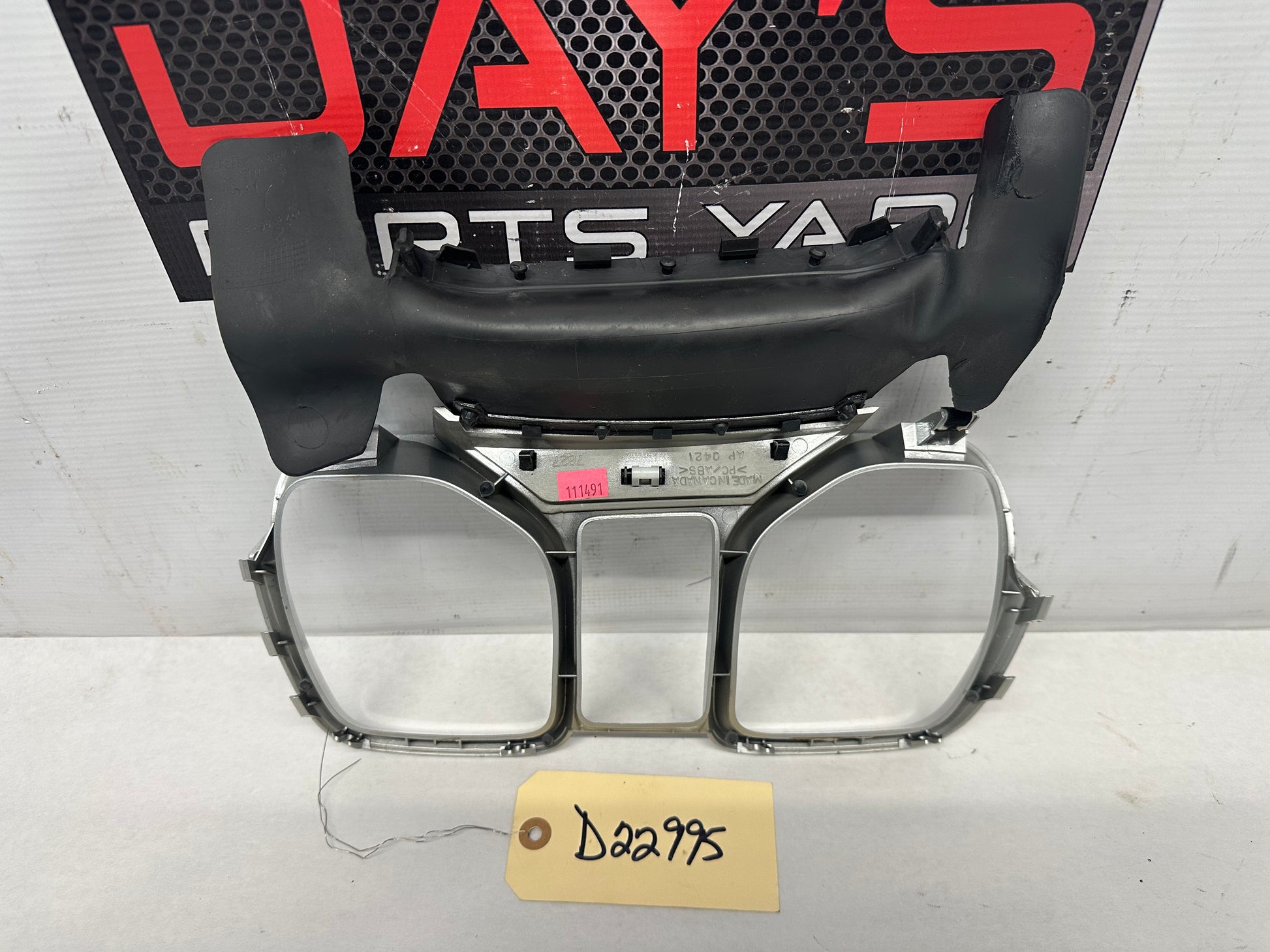 2010 Chevy Camaro SS Speedometer Gauge Cluster Bezel Trim Panel OEM - Day's Parts Yard
