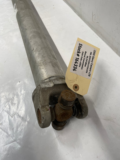 2000 Chevy Camaro Z28 Aluminum Driveshaft Drive Propeller Shaft OEM - Day's Parts Yard