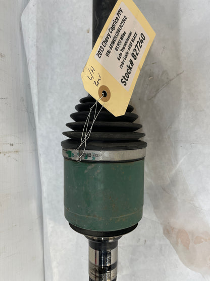 2013 Chevy Caprice PPV LH Driver Rear CV Axle Half Shaft OEM