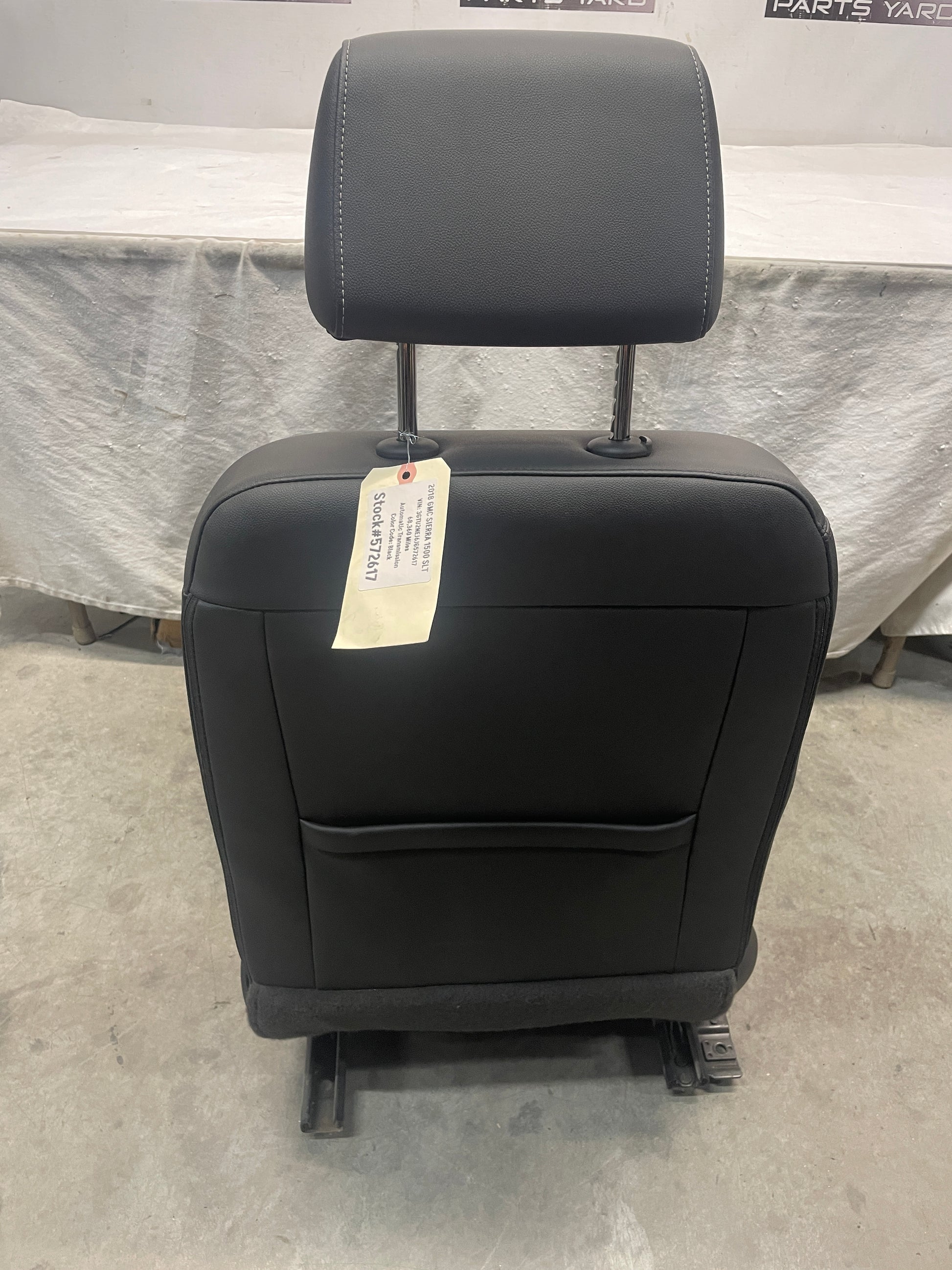 2018 GMC Sierra 1500 SLT Seats RH Passenger Front Only  OEM - Day's Parts Yard