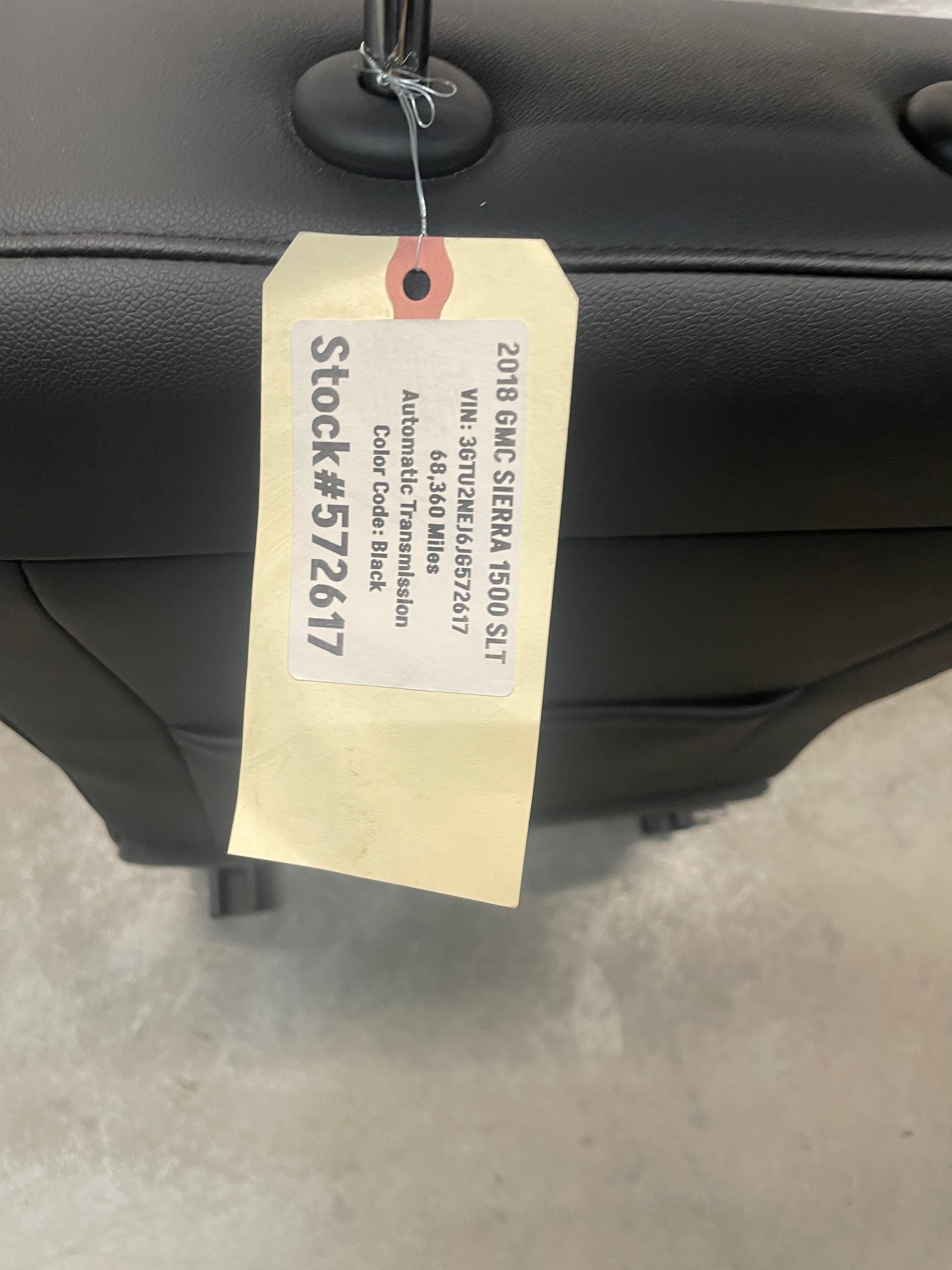 2018 GMC Sierra 1500 SLT Seats RH Passenger Front Only  OEM - Day's Parts Yard