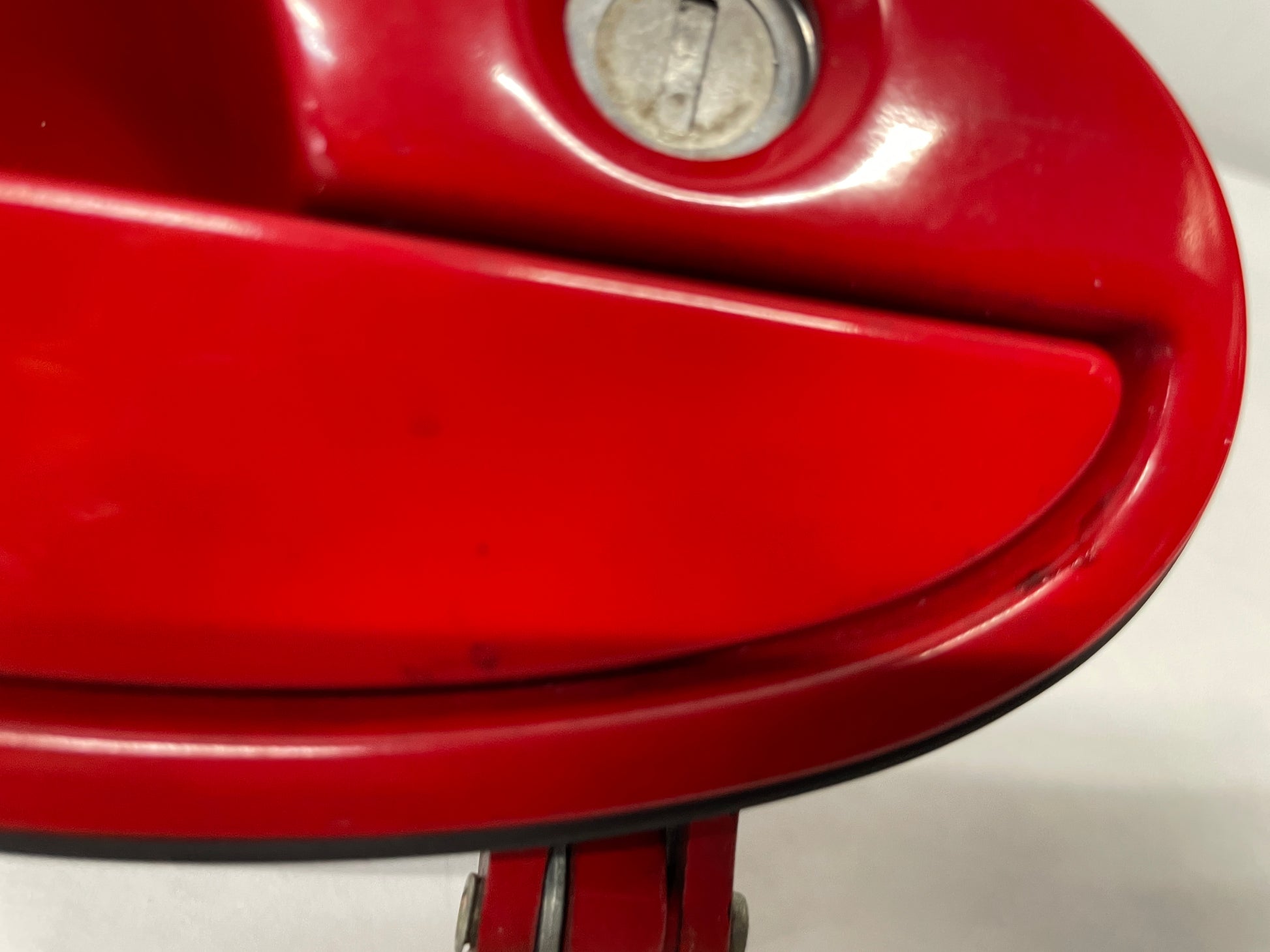 1999 Chevy C5 Corvette RH Passenger Exterior Door Handle Red OEM - Day's Parts Yard