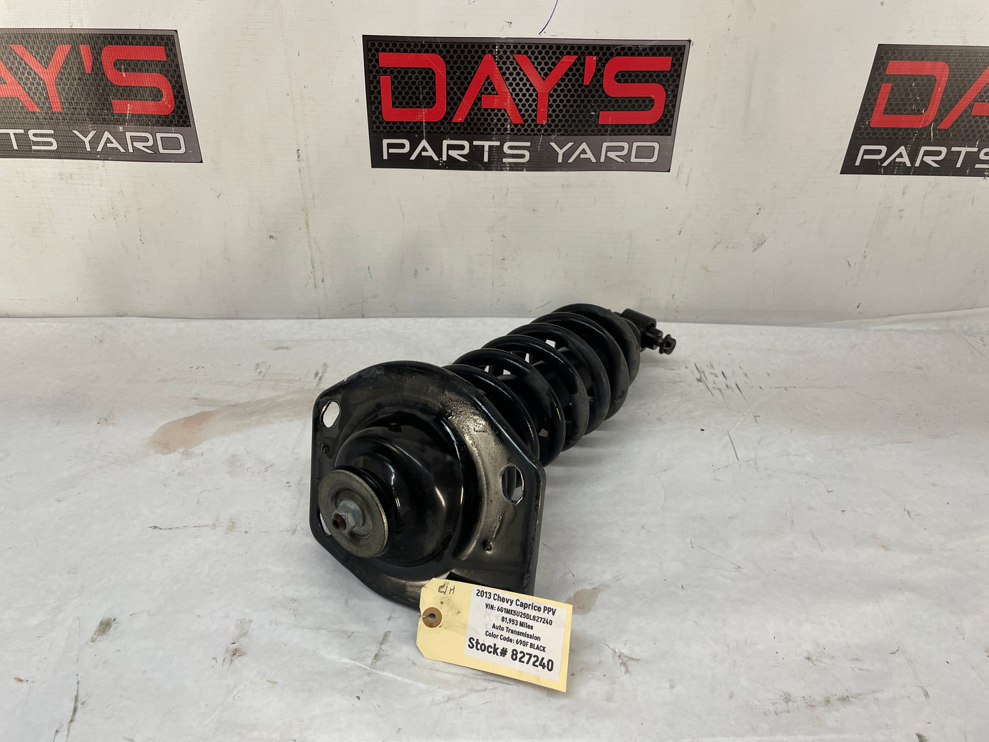 2013 Chevy Caprice PPV LH Driver Rear Suspension Shock Strut Absorber Assembly OEM