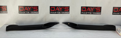 2001 Pontiac Firebird Trans AM RH & LH Interior Windshield A Pillar Trim Molding Ebony OEM - Day's Parts Yard