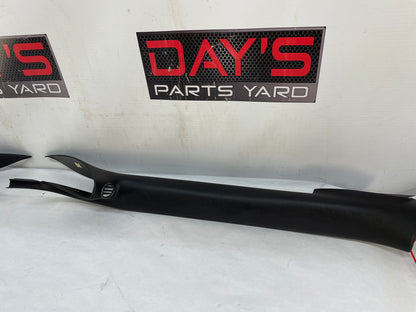2001 Pontiac Firebird Trans AM RH & LH Interior Windshield A Pillar Trim Molding Ebony OEM - Day's Parts Yard