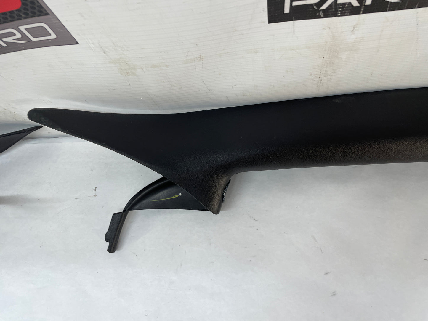 2001 Pontiac Firebird Trans AM RH & LH Interior Windshield A Pillar Trim Molding Ebony OEM - Day's Parts Yard