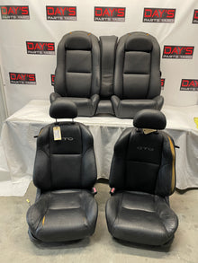 2005 Pontiac GTO Seats Fronts and Rears Black Leather OEM