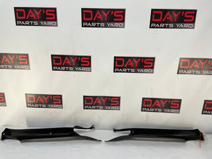 2001 Pontiac Firebird Trans AM RH & LH Interior Windshield A Pillar Trim Molding Ebony OEM - Day's Parts Yard