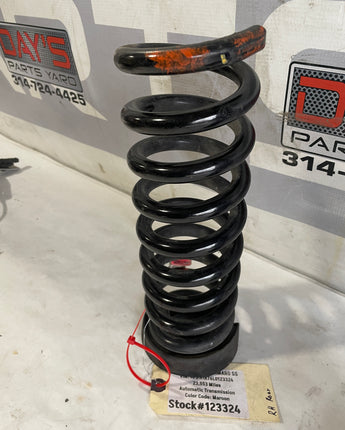 2020 Chevy Camaro SS Rear RH & LH Coil Springs OEM