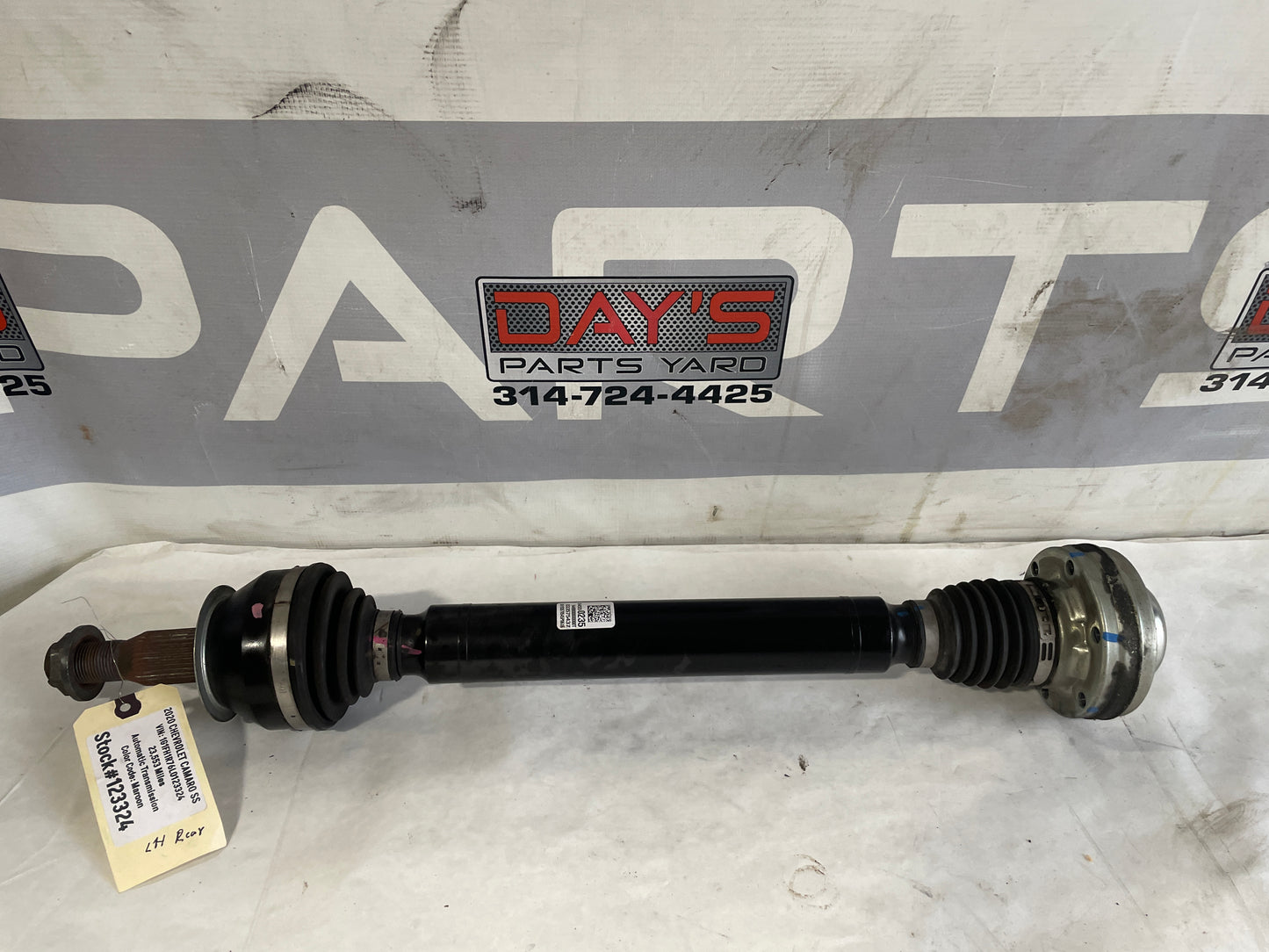 2020 Chevy Camaro SS  LH Driver CV Axle Shaft OEM