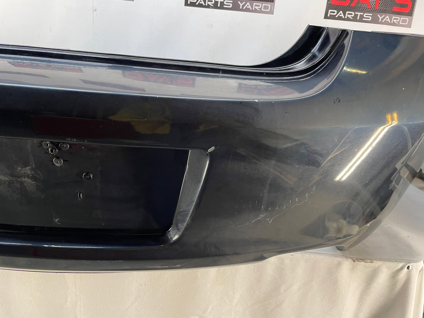 2013 Chevy Caprice PPV Rear Bumper Cover Black OEM