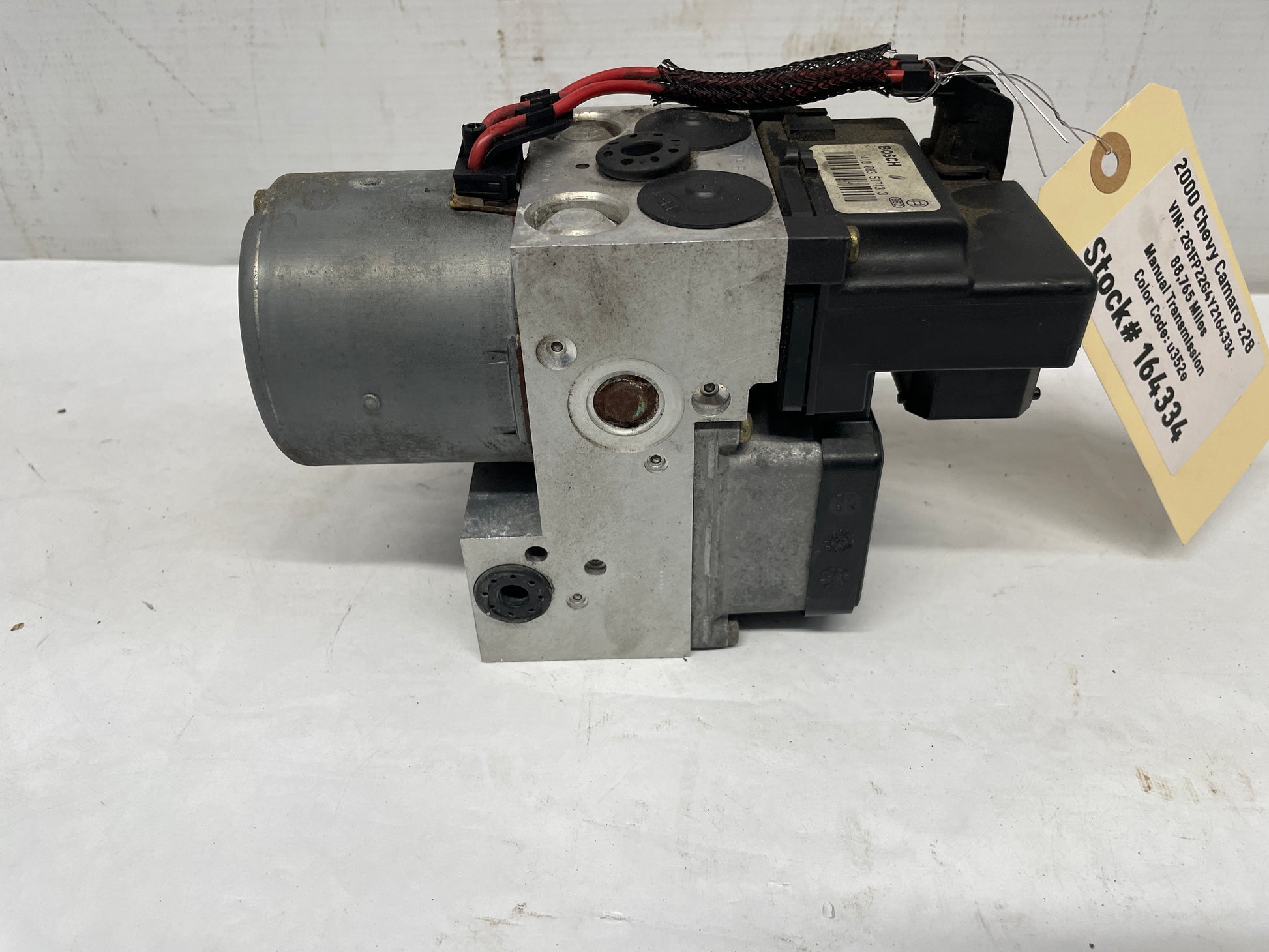 2000 Chevy Camaro SS Z28 ABS Anti Lock Brake Control Block Pump Module Valve OEM - Day's Parts Yard