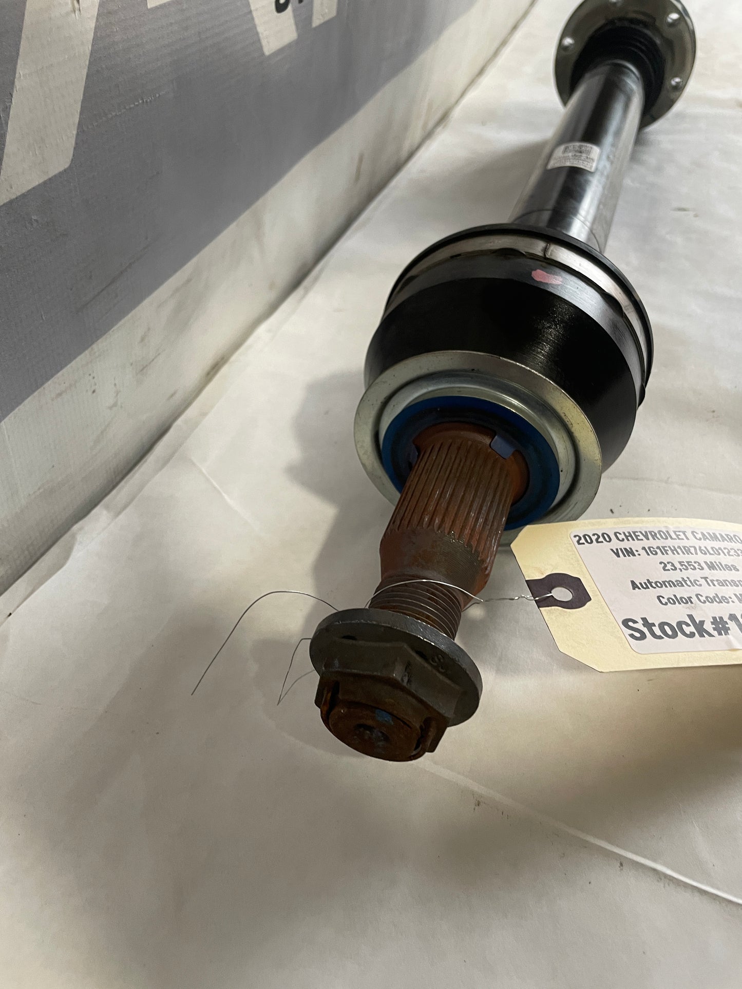 2020 Chevy Camaro SS  LH Driver CV Axle Shaft OEM
