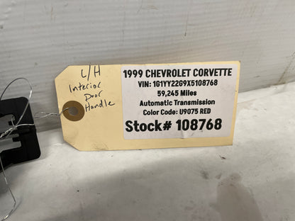 1999 Chevy C5 Corvette LH Driver Interior Door Handle OEM - Day's Parts Yard