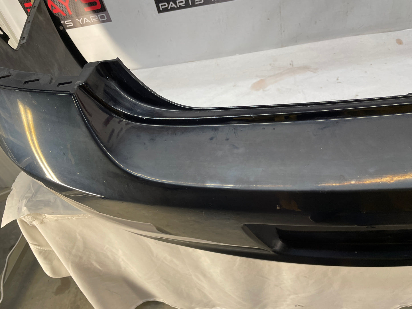 2013 Chevy Caprice PPV Rear Bumper Cover Black OEM