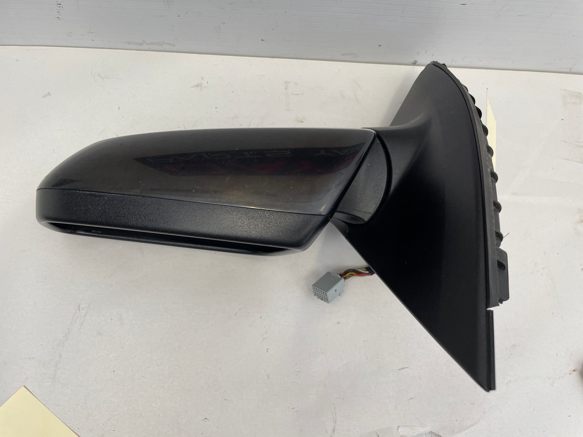 2014 Chevy SS Sedan LH Driver Exterior Mirror w/ Lane Change Assist Black OEM - Day's Parts Yard