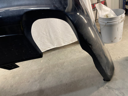 2013 Chevy Caprice PPV Rear Bumper Cover Black OEM