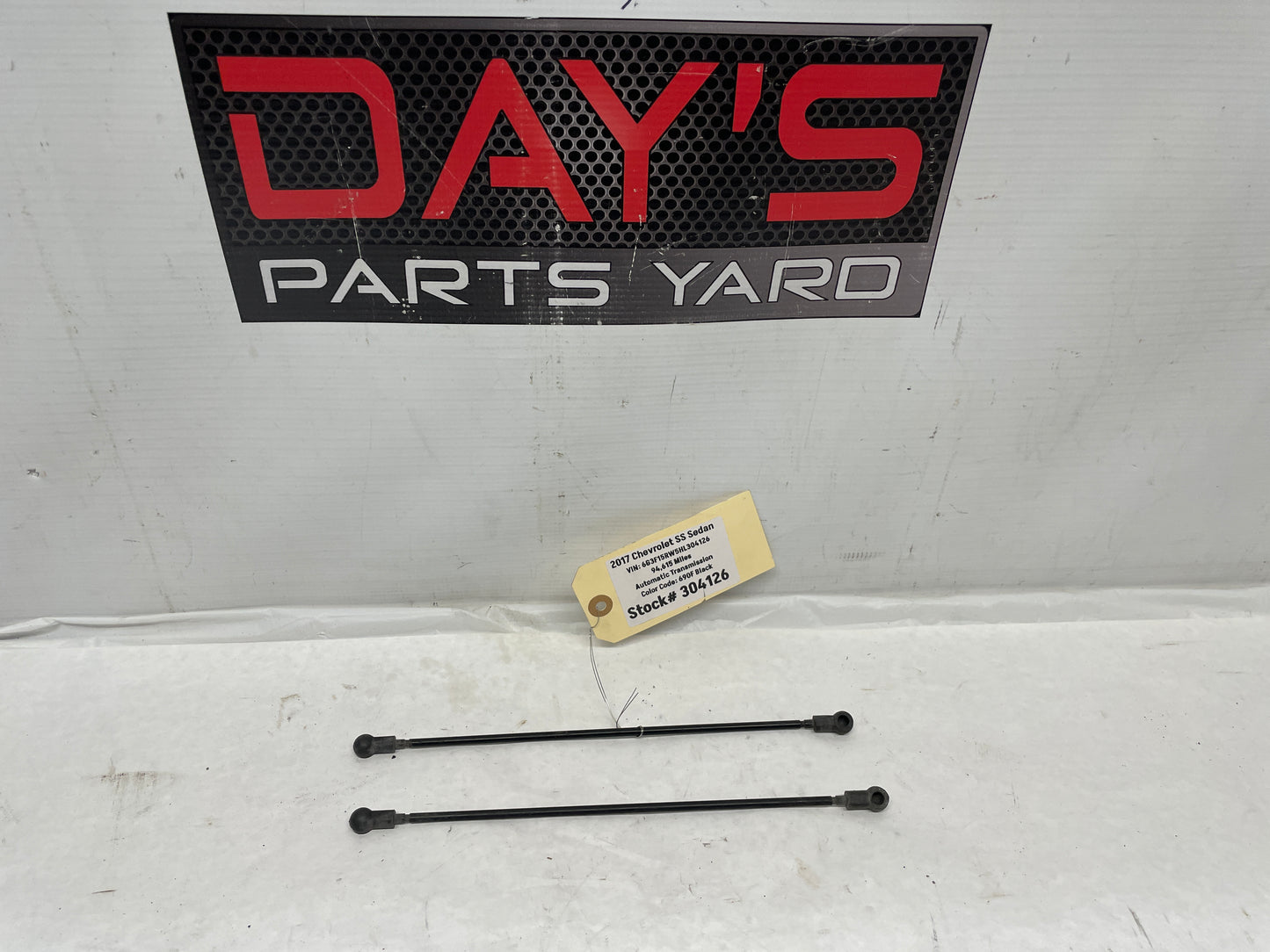 2017 Chevy SS Sedan Front Headlamp Ride Height Linkage Arm Set OEM