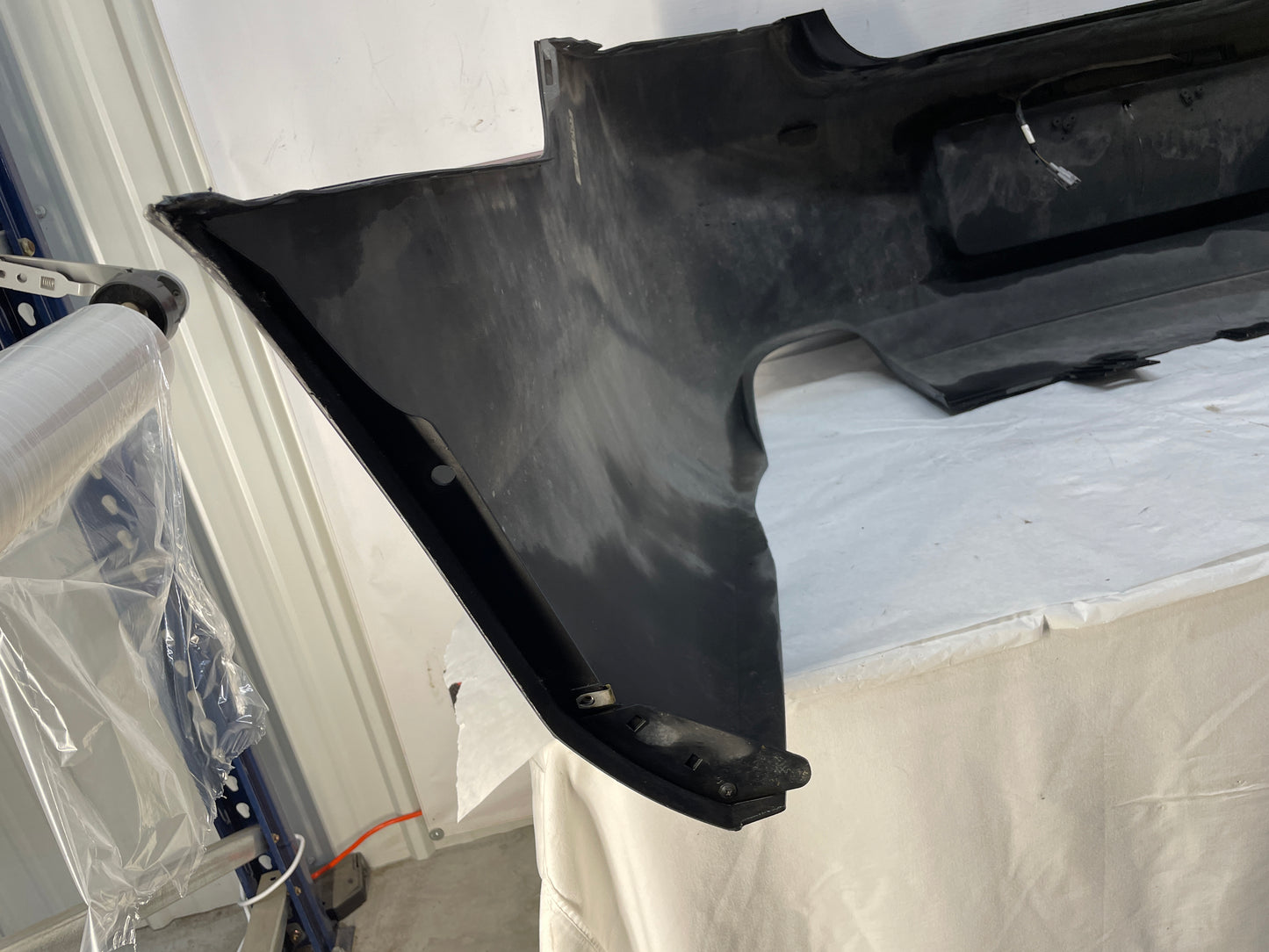 2013 Chevy Caprice PPV Rear Bumper Cover Black OEM