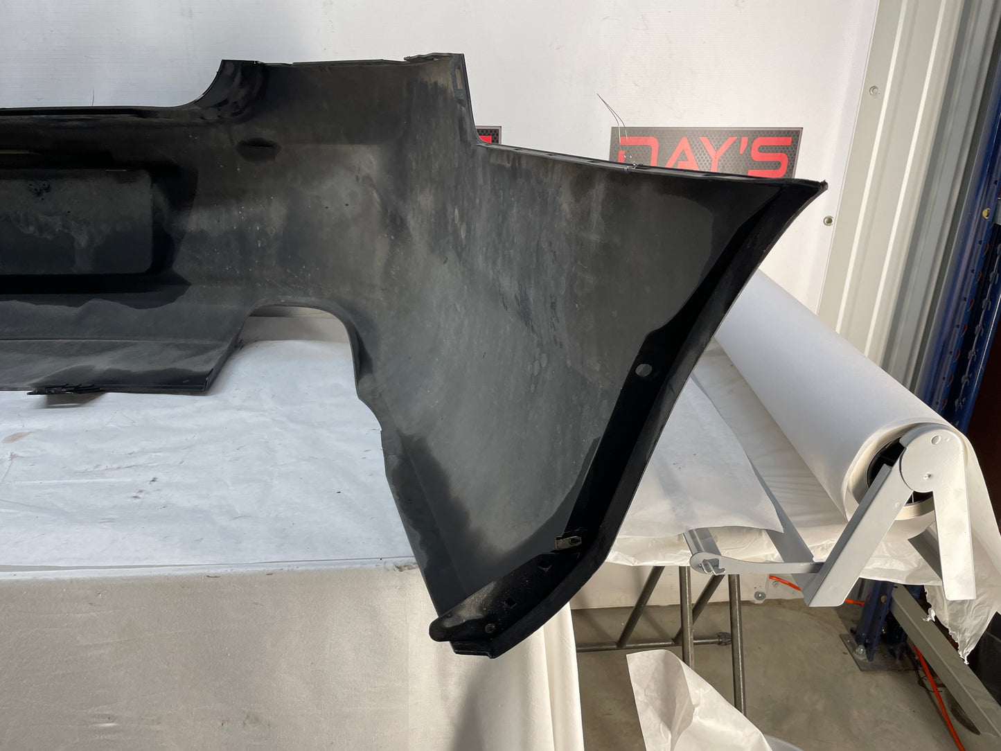 2013 Chevy Caprice PPV Rear Bumper Cover Black OEM