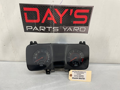 2013 Chevy Camaro ZL1 Speedometer Instrument Panel Gauge Cluster OEM 9k Miles - Day's Parts Yard