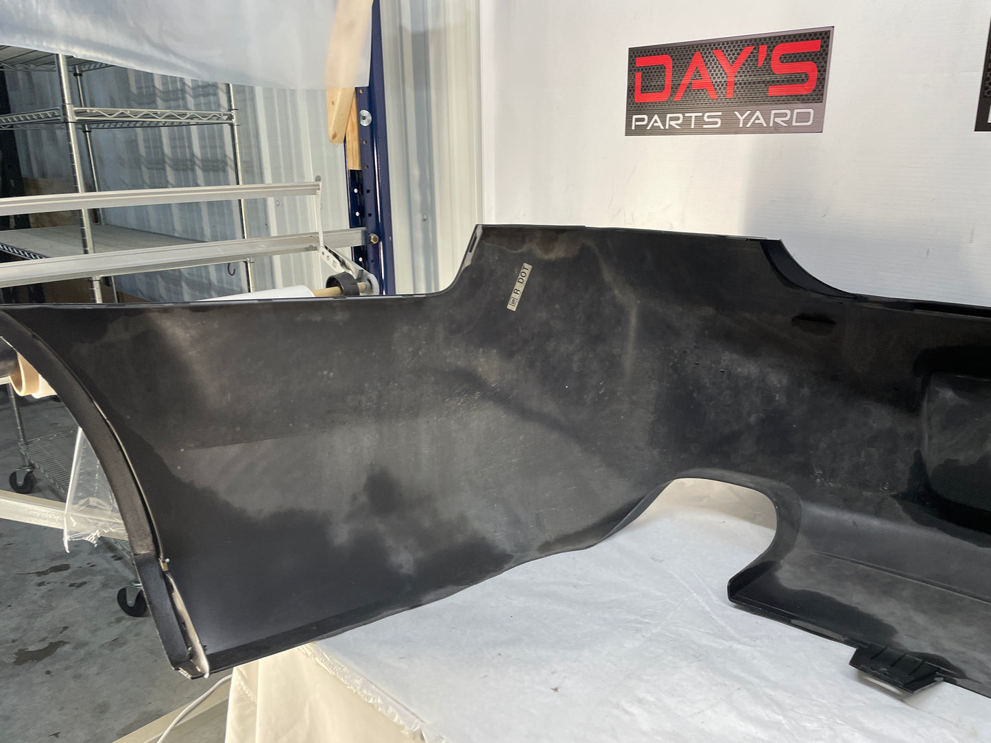 2013 Chevy Caprice PPV Rear Bumper Cover Black OEM