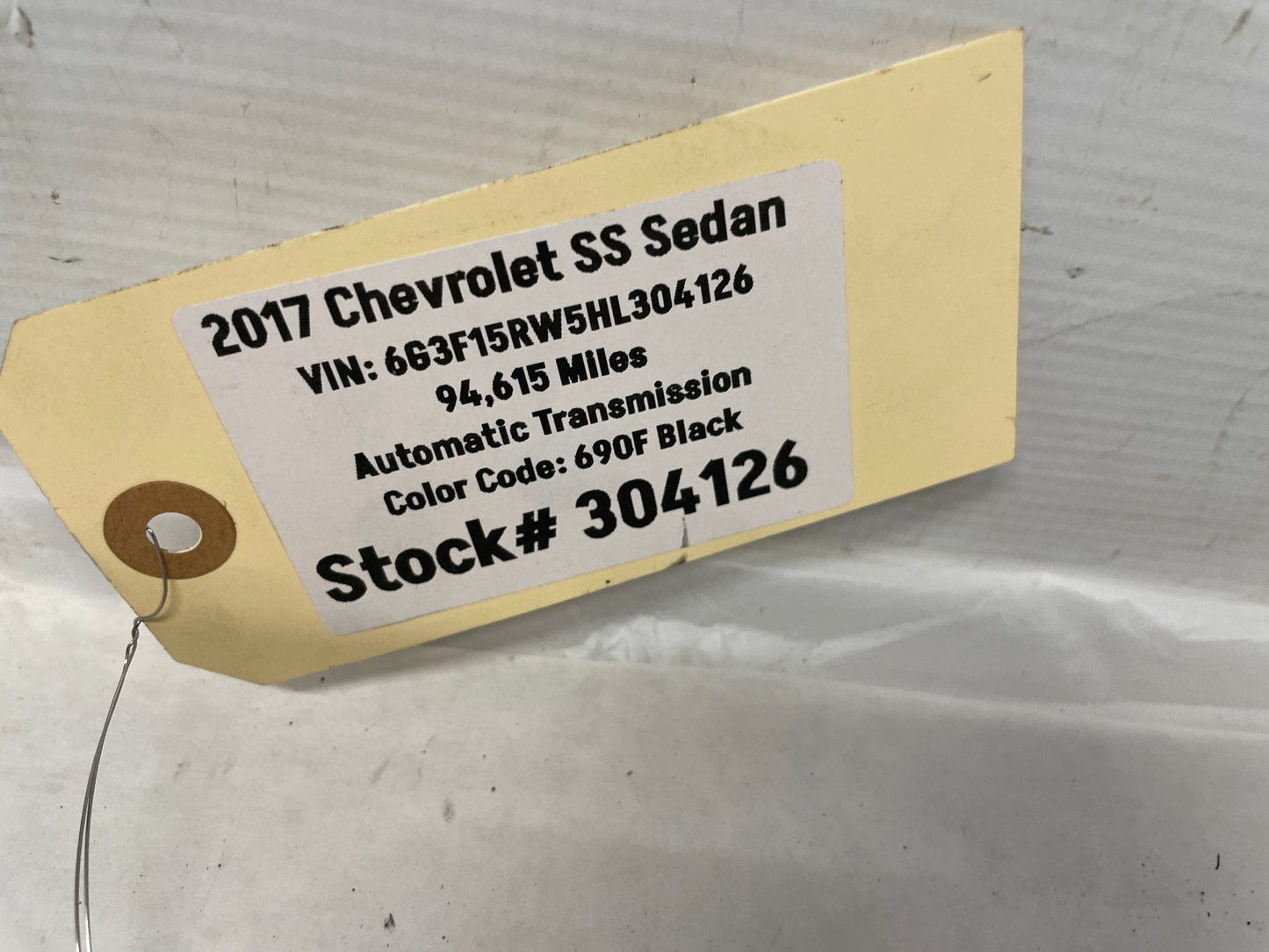 2017 Chevy SS Sedan Front Headlamp Ride Height Linkage Arm Set OEM