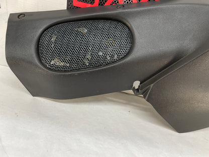 2001 Pontiac Trans AM WS6 RH Passenger Rear Hatch Cargo Trunk Side Panel Trim Ebony OEM