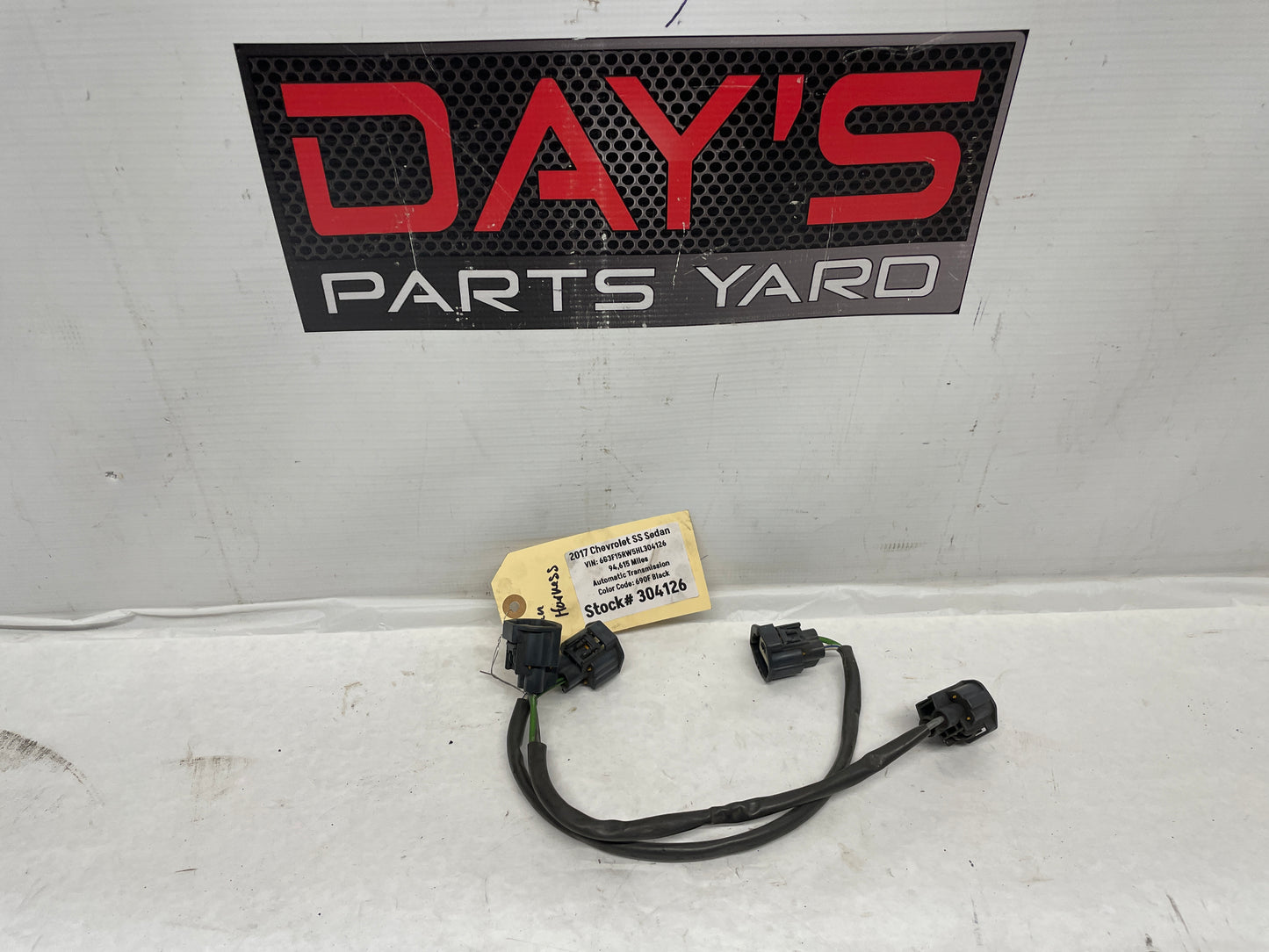 2017 Chevy SS Sedan Electric Radiator Fans Wire Wiring Harness OEM