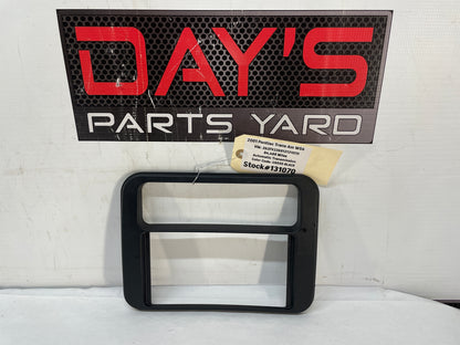 2001 Pontiac Firebird Trans AM WS6 Radio Climate Control Dash Bezel Trim Ebony OEM - Day's Parts Yard