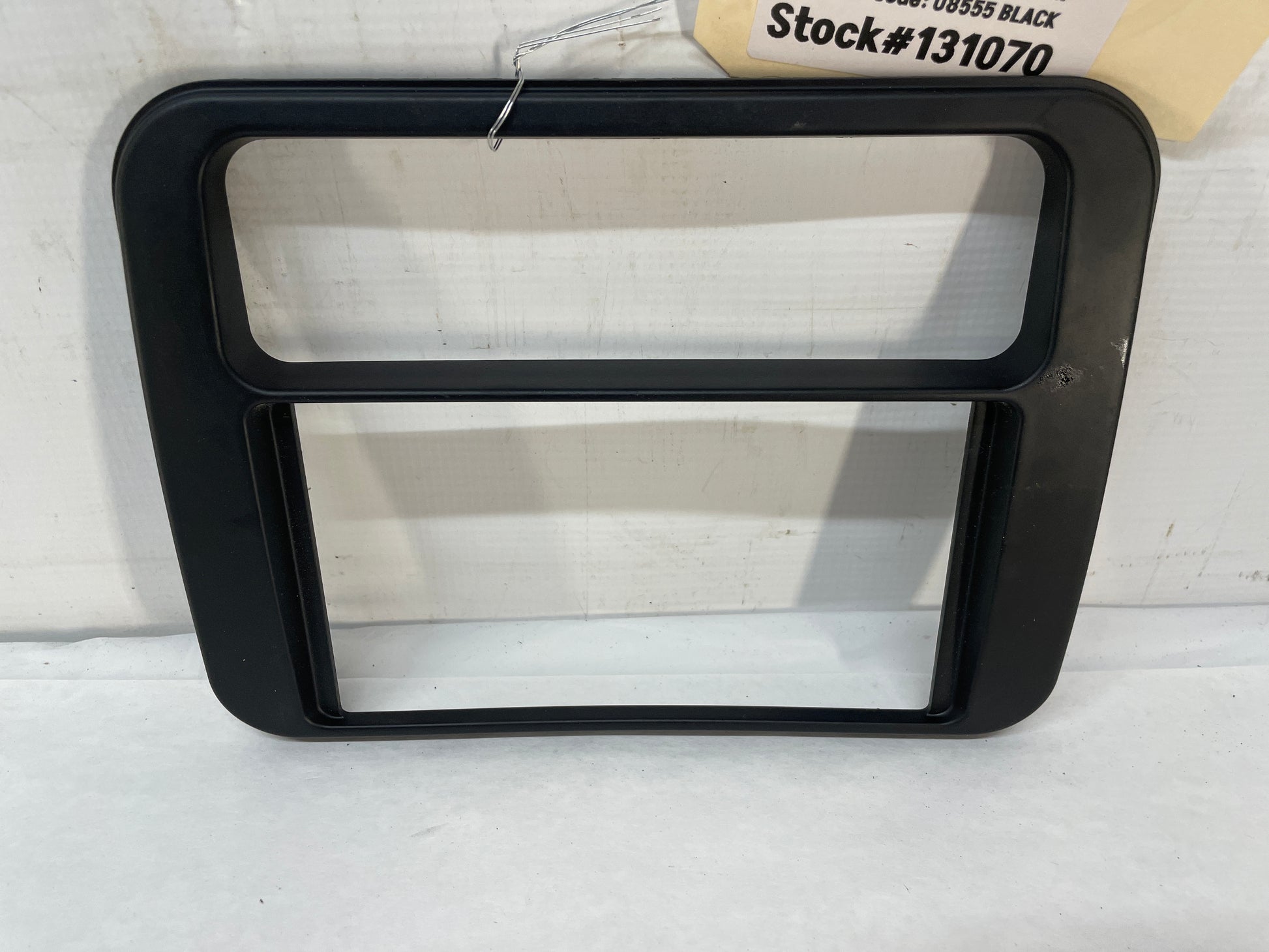 2001 Pontiac Firebird Trans AM WS6 Radio Climate Control Dash Bezel Trim Ebony OEM - Day's Parts Yard
