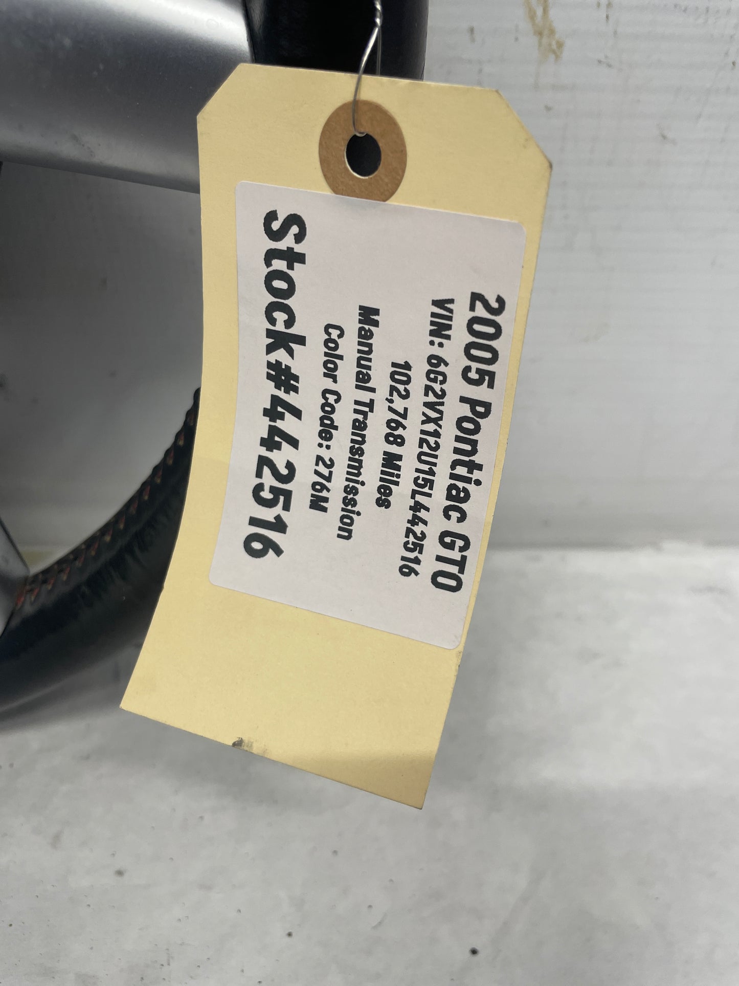 2005 Pontiac GTO Steering Wheel OEM - Day's Parts Yard