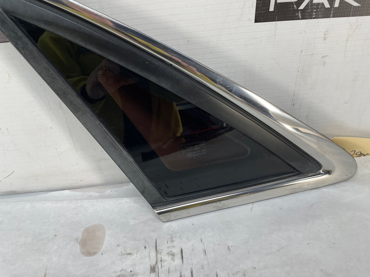 2013 Chevy Caprice PPV LH Driver Rear Quarter Window Glass OEM