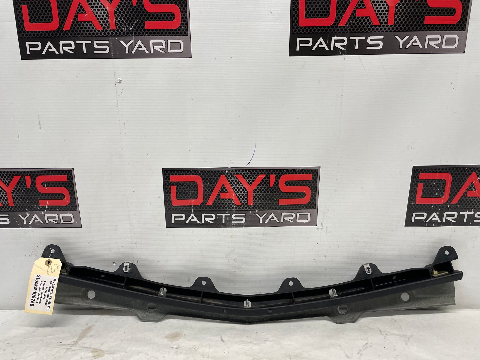 1999 Chevy C5 Corvette Front Bumper Fascia Retainer Bracket Mount Guide OEM - Day's Parts Yard