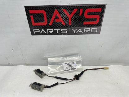 2005 Pontiac GTO Trunk Deck Lid License Plate Tag Light Set OEM - Day's Parts Yard
