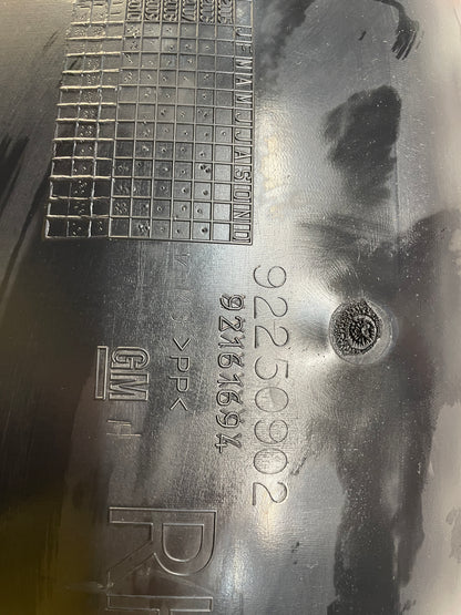 2013 Chevy Caprice PPV RH Passenger Rear Fender Wheel Well House Liner OEM