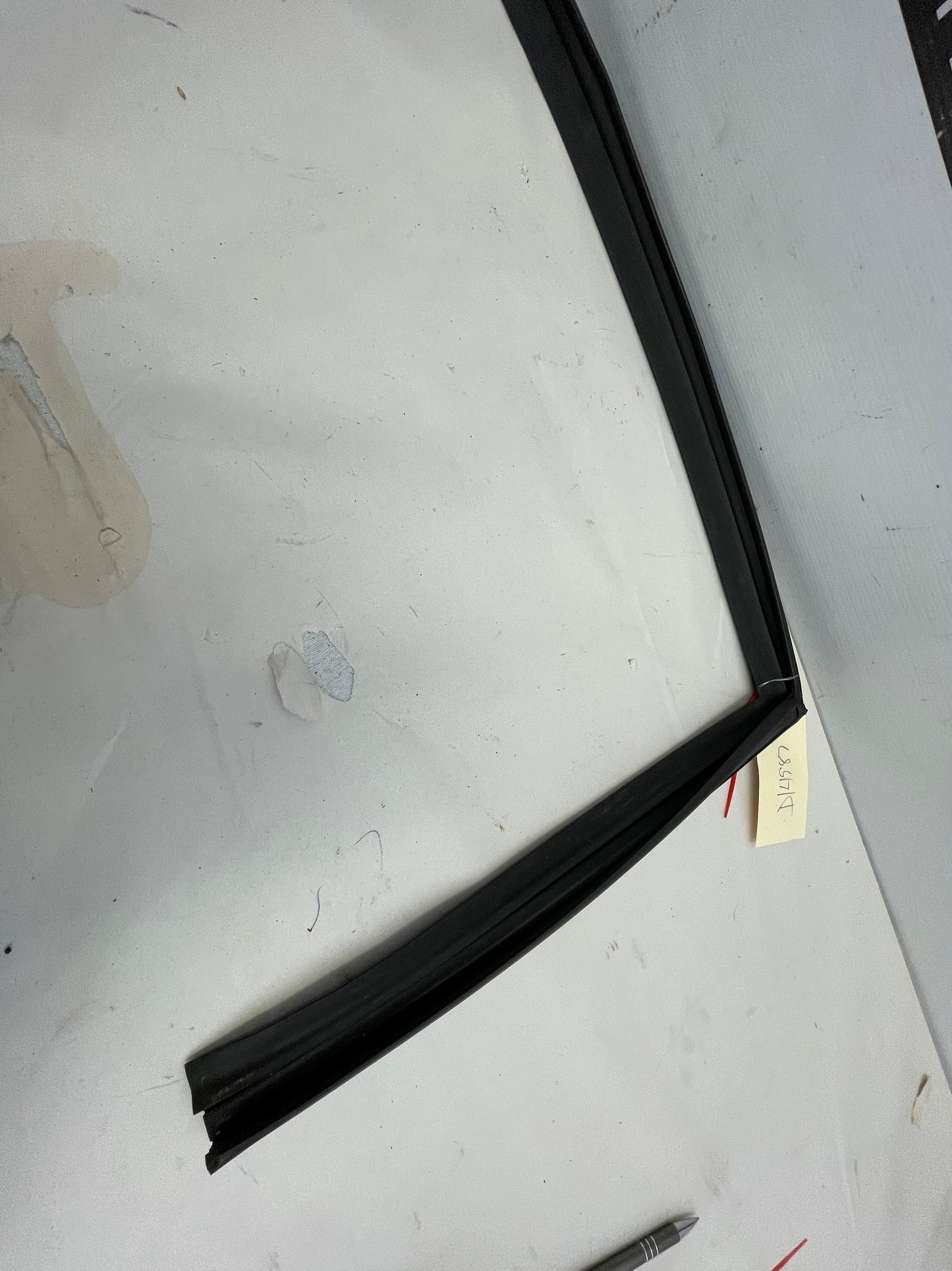 2014 Chevy SS Sedan Rear RH Passenger Door Window Weather Strip Rubber Seal OEM - Day's Parts Yard