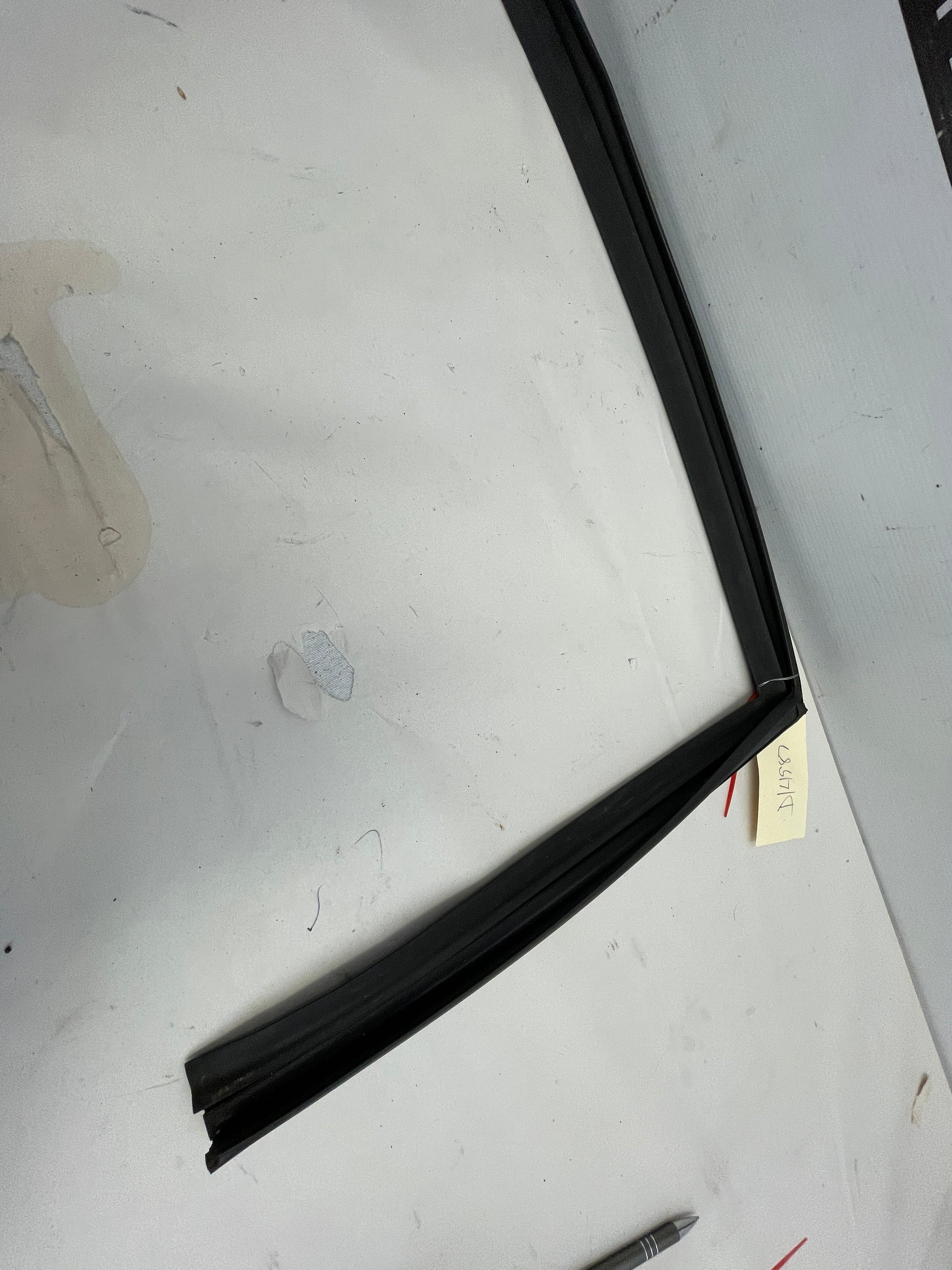 2014 Chevy SS Sedan Rear RH Passenger Door Window Weather Strip Rubber Seal OEM - Day's Parts Yard